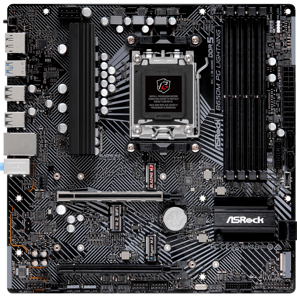 Mainboard ASRock B650M PG Lightning
