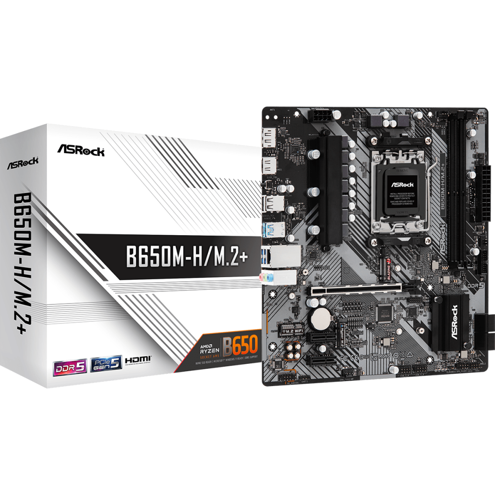 Mainboard ASRock B650M-H/M.2+ - Foto 5