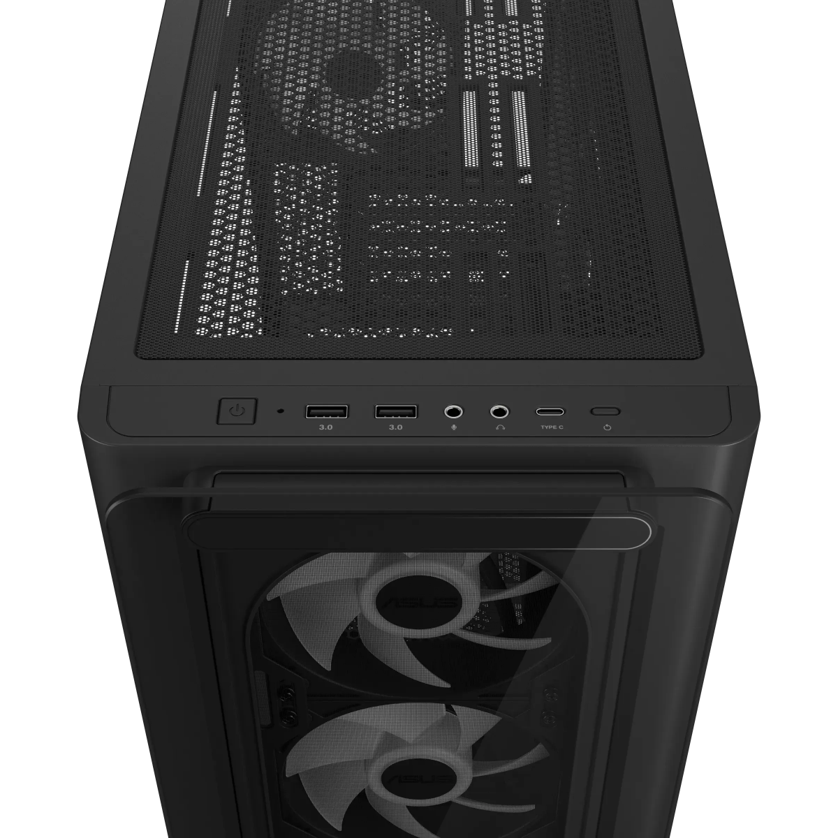 Gehäuse ASUS A23 Plus Black - 90DC00K0-B19010 - Foto 12