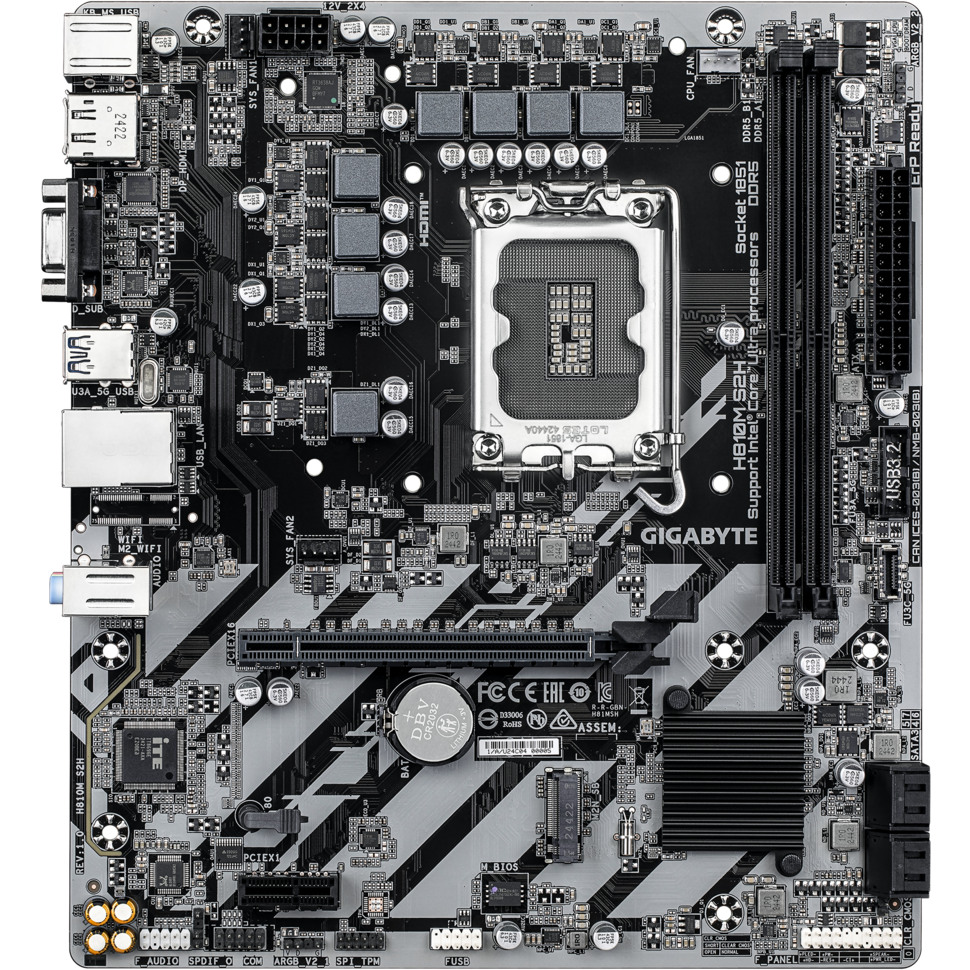 Motherboard Gigabyte H810M S2H