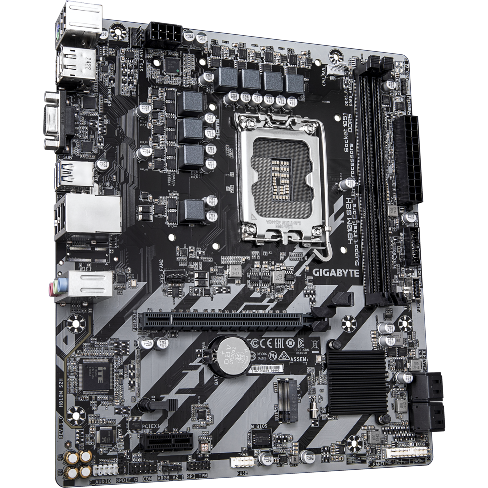 Motherboard Gigabyte H810M S2H - Foto 2