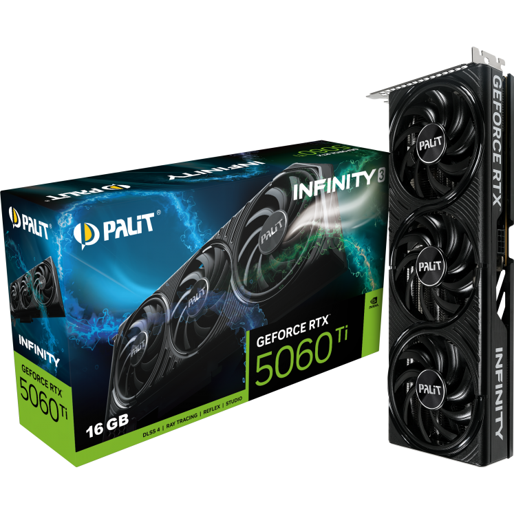 Grafikkarte NVIDIA GeForce RTX 5060 Ti Palit Infinity 3 16GB (NE7506T019T1-GB2061S) - Foto 10