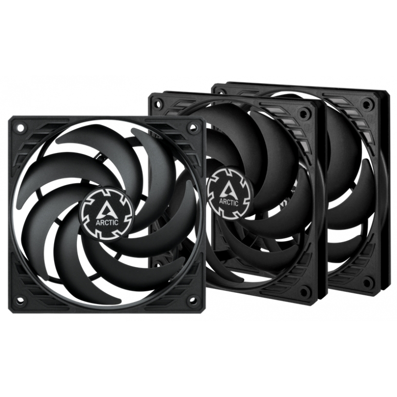 Gehäuselüfter Arctic P12 Slim PWM PST (3 pcs) - ACFAN00275A