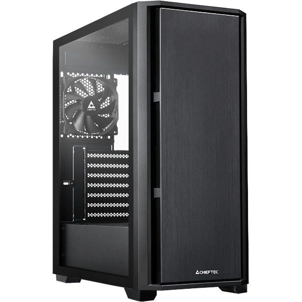 Gehäuse Chieftec AS-02B-TG-OP Pro Midi TG