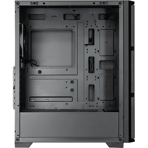 Gehäuse Chieftec AS-02B-TG-OP Pro Midi TG - Foto 4