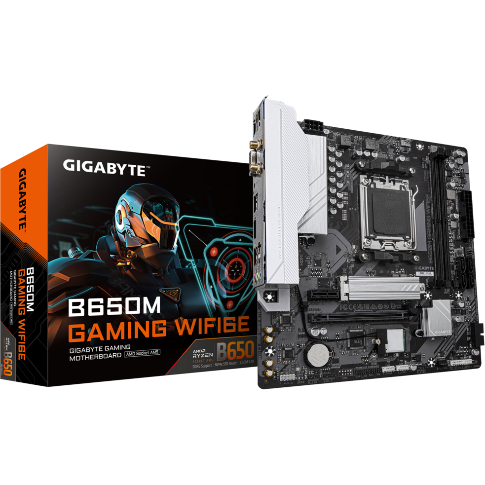 Motherboard Gigabyte B650M GAMING WIFI6E - Foto 4