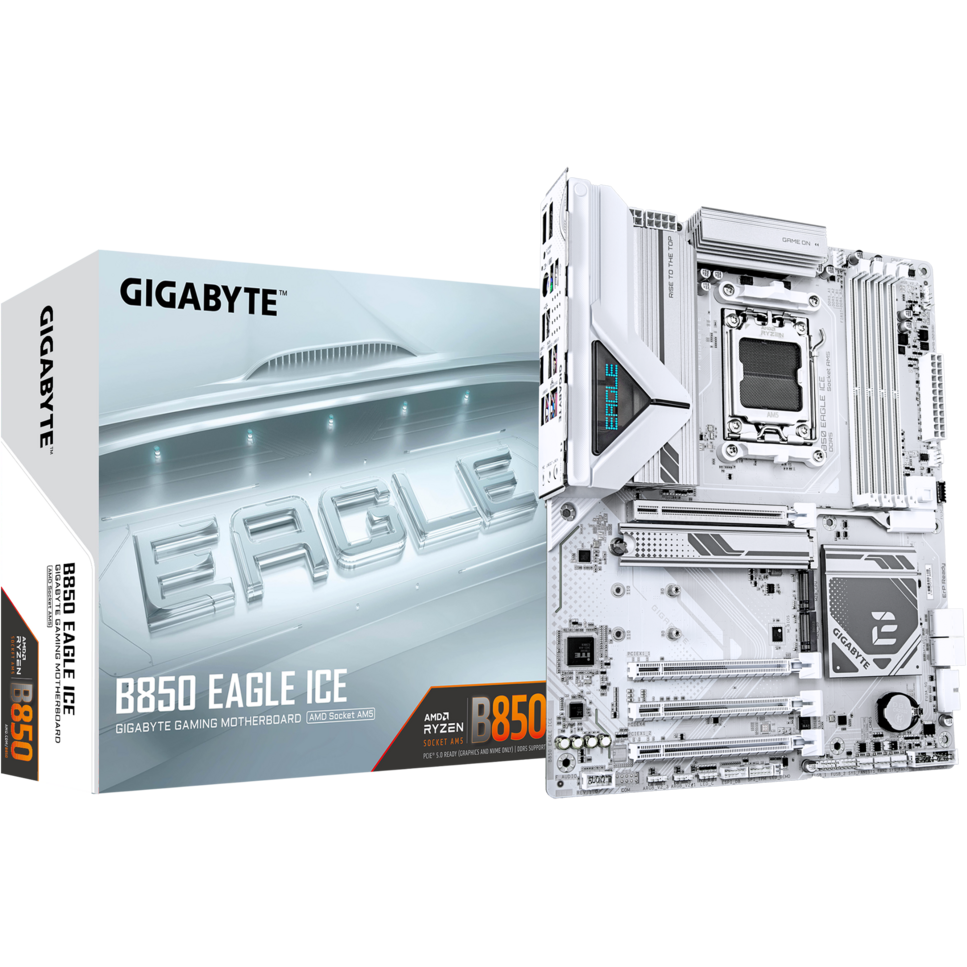 Mainboard Gigabyte B850 EAGLE ICE - Foto 4