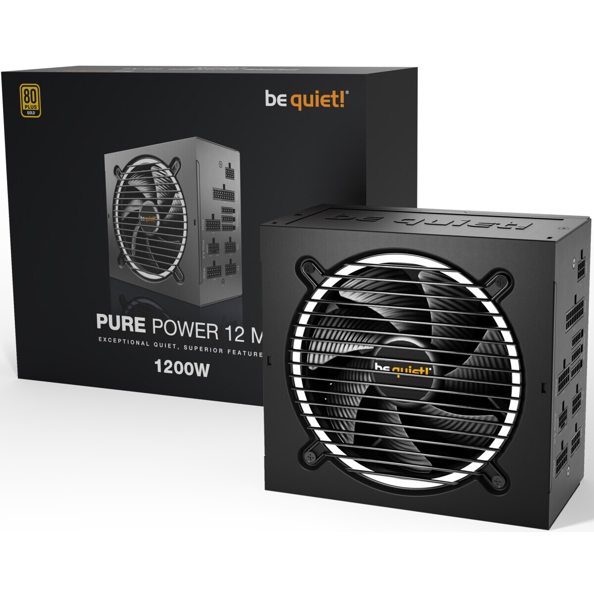 Netzteil 1200W Be Quiet Pure Power 12 M - BN346 - Foto 3