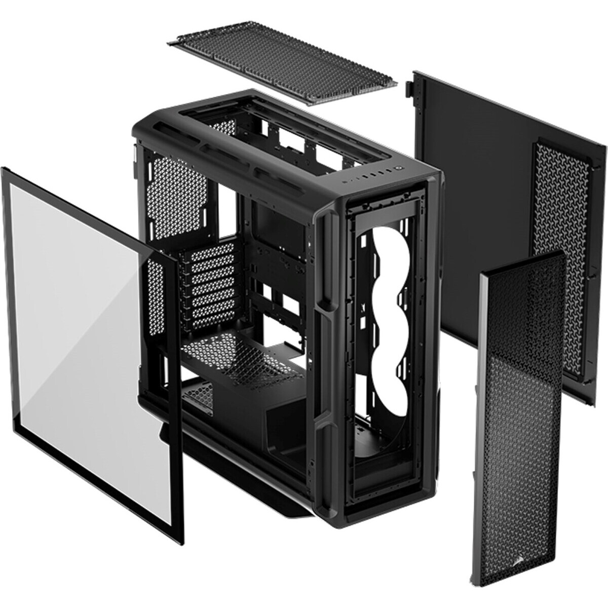 Gehäuse Corsair 5000T Black (CC-9011300-WW) - Foto 8