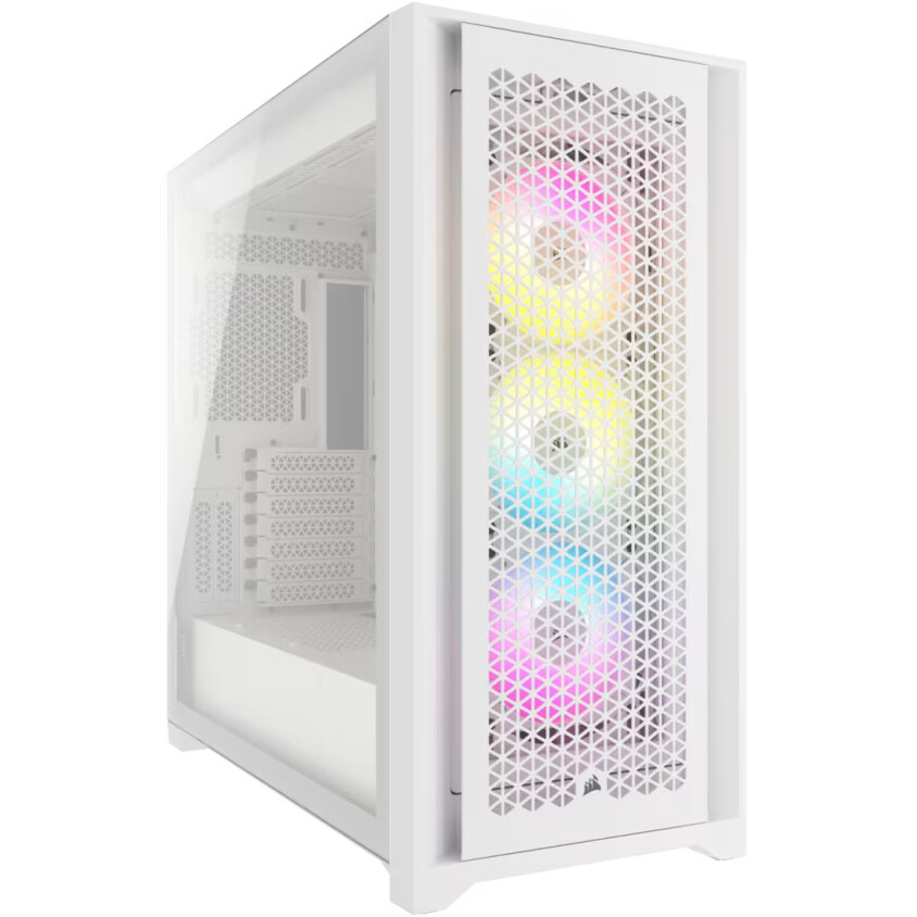 Gehäuse Corsair iCUE 5000D RGB Airflow White (CC-9011243-WW)