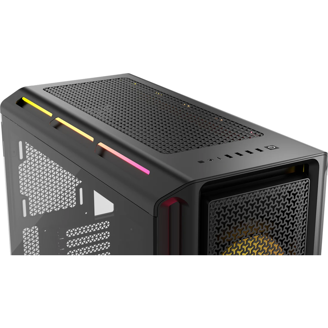 Gehäuse Corsair iCUE Link 5000T LX RGB Black (CC-9011298-WW) - Foto 7