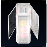 Gehäuse Corsair iCUE Link 5000T LX RGB White (CC-9011299-WW)