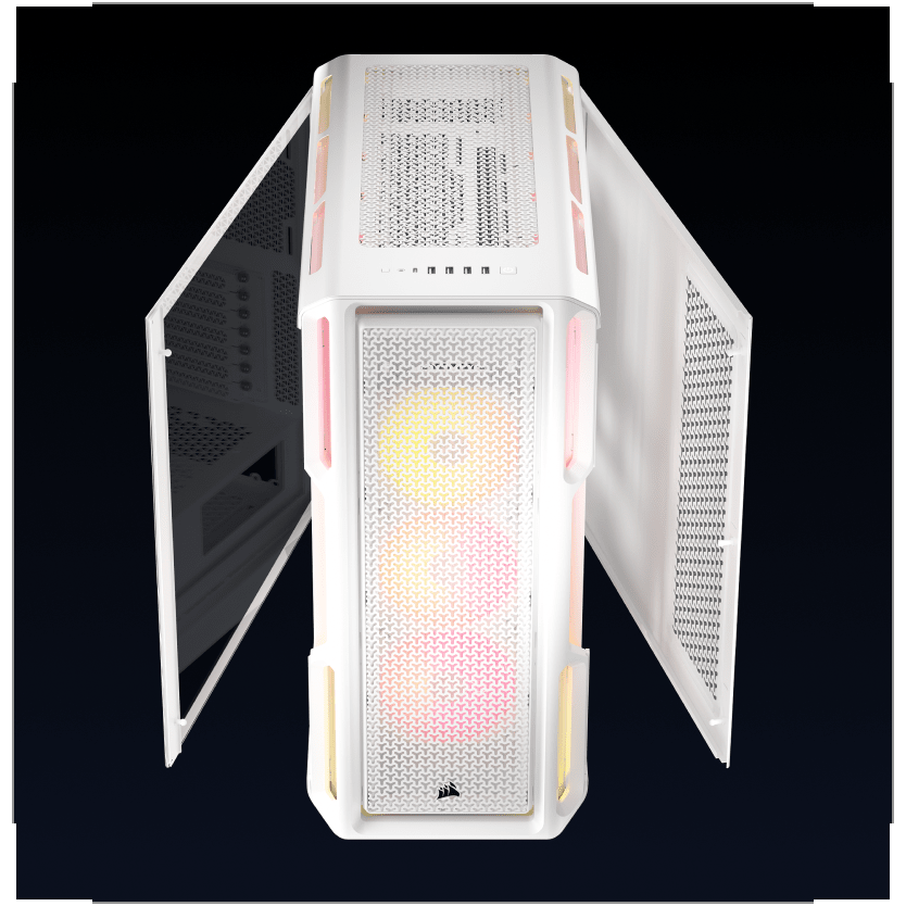 Gehäuse Corsair iCUE Link 5000T LX RGB White (CC-9011299-WW) - Foto 7