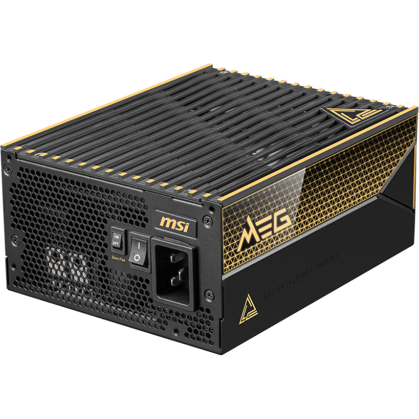 Netzteil 1600W MSI MEG Ai1600T PCIE5 - 306-7ZPEX11-CE0 - Foto 2