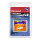 Speicherkarte 4GB Compact Flash Transcend 133x (TS4GCF133)