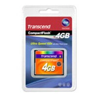 Speicherkarte 4GB Compact Flash Transcend 133x (TS4GCF133)