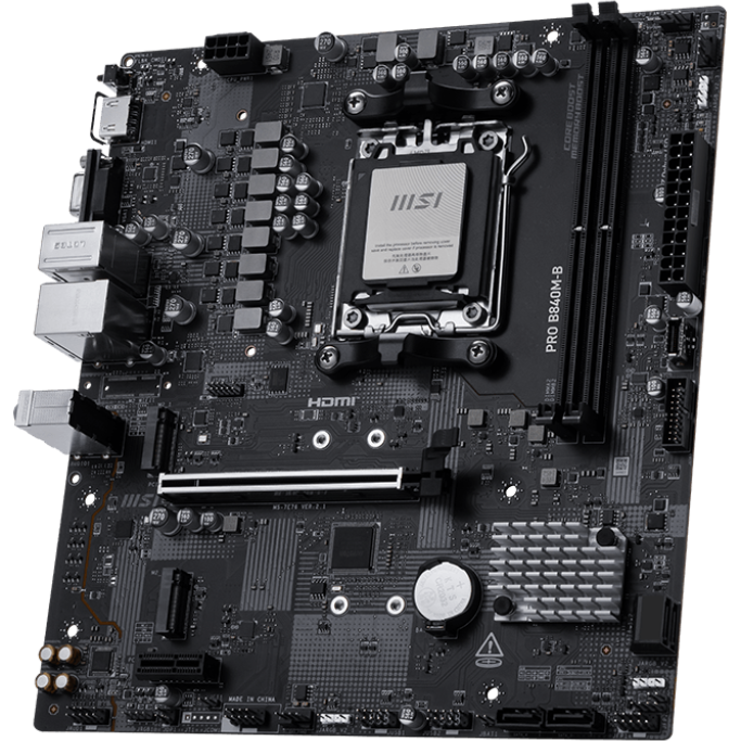 Mainboard MSI PRO B840M-B - Foto 2