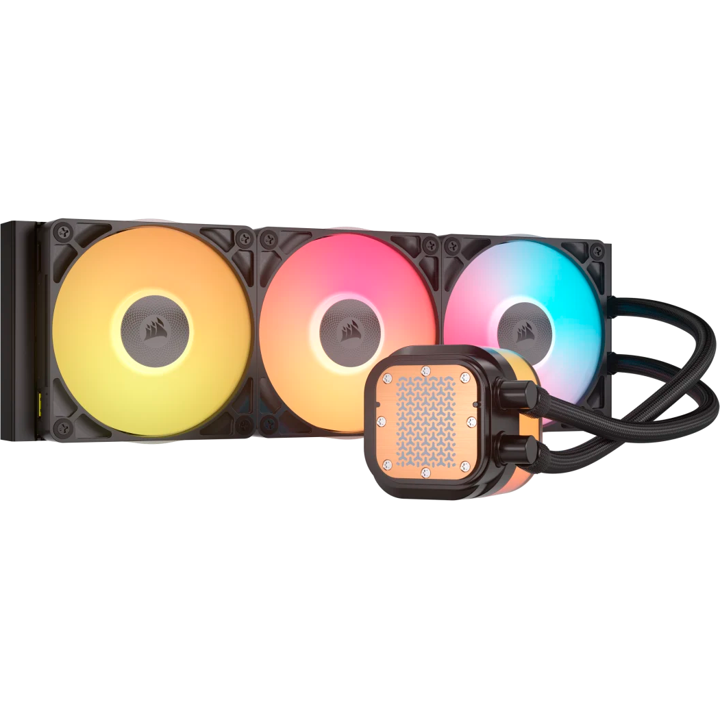 Wasser Kühl System Corsair iCUE LINK TITAN 360 RX LCD Black (CW-9061023-WW) - Foto 2