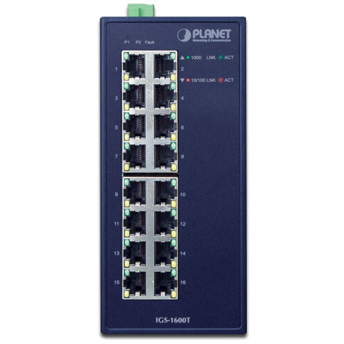 Switch (Netzwerkswitch) PLANET IGS-1600T - Foto 2