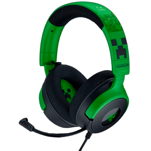 Headset Razer Kraken V4 X Minecraft Edition - RZ04-05180200-R3M1