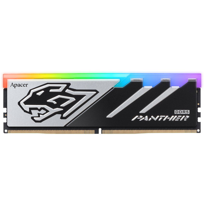 Arbeitsspeicher 16GB DDR5 5600MHz Apacer PANTHER RGB (AH5U16G56C5229BAA-1) - Foto 2