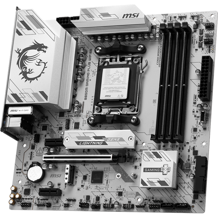 Motherboard MSI B850M GAMING PLUS WIFI6E - Foto 2
