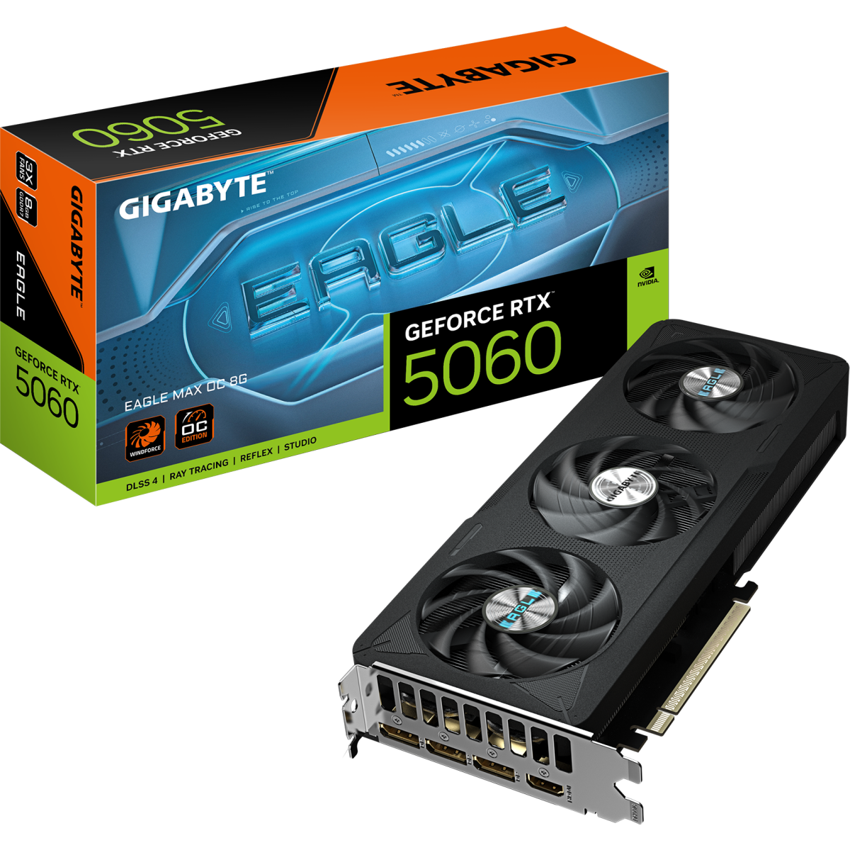 Grafikkarte NVIDIA GeForce RTX 5060 Gigabyte EAGLE MAX OC 8GB (GV-N5060EAGLEMAX OC-8GD) - Foto 10