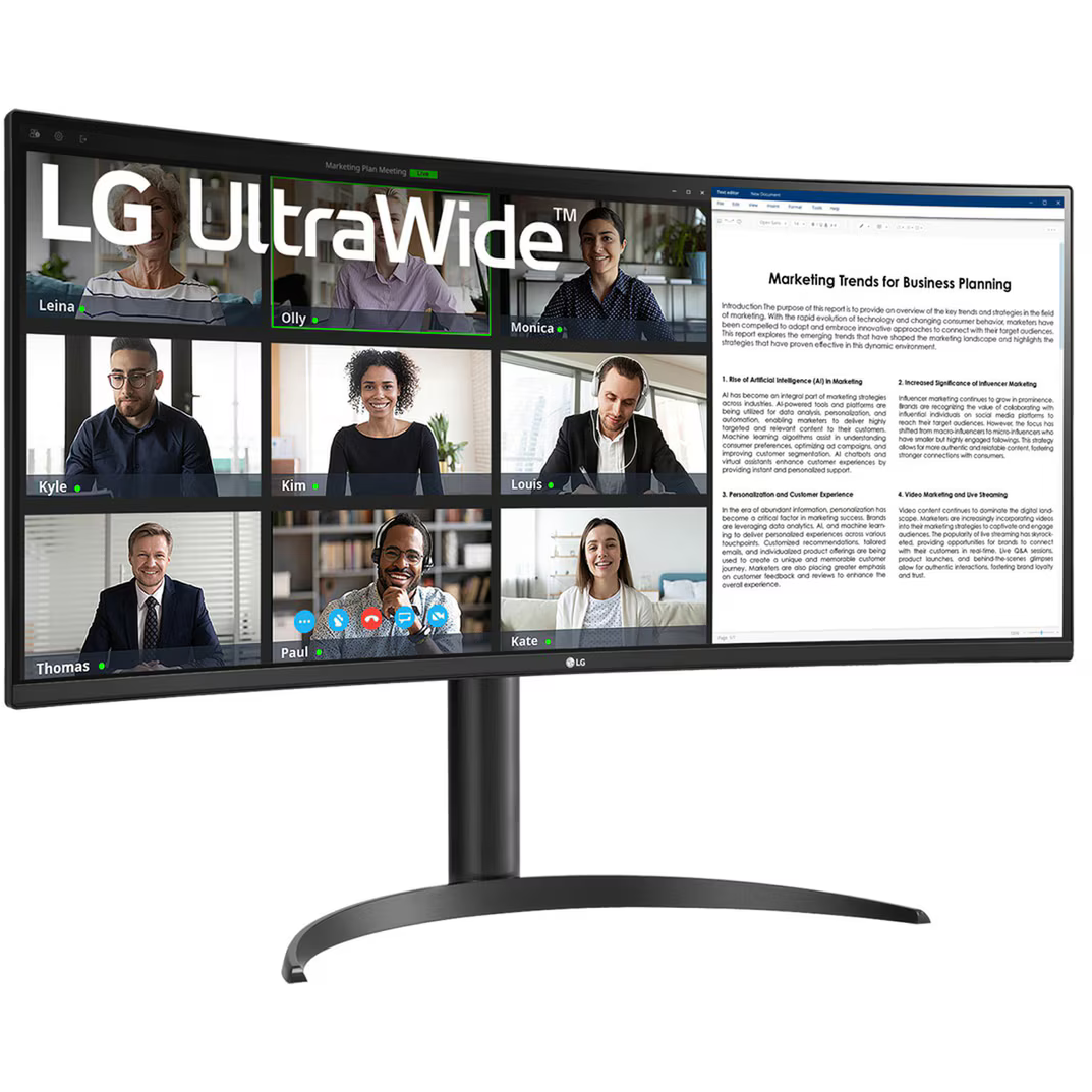 Monitor LG 34" 34WR55QK-B - Foto 3