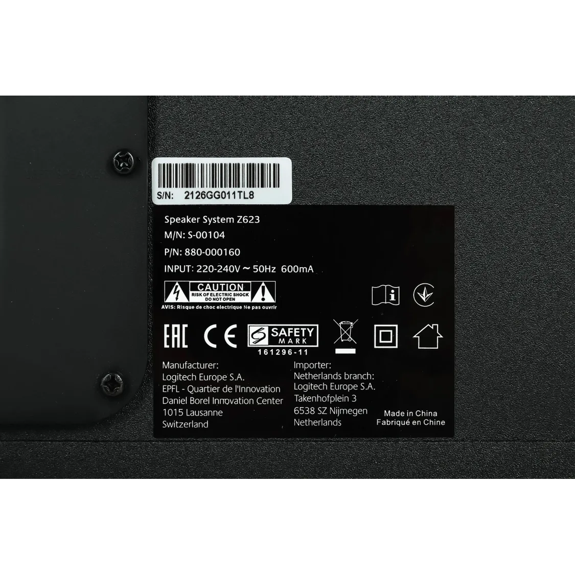 Lautsprecher Logitech Z623 Black (980-000403) - Foto 11