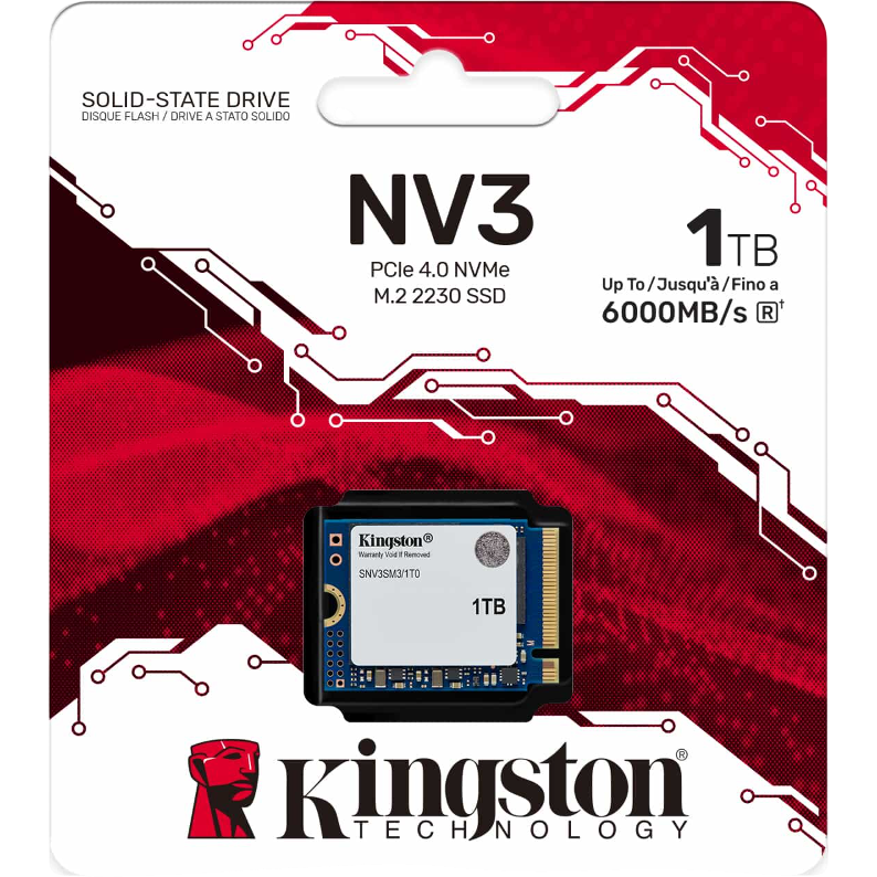 SSD-Speicher 1TB Kingston NV3 (SNV3SM3/1T0) - Foto 3