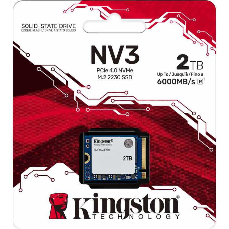 SSD-Speicher 2TB Kingston NV3 (SNV3SM3/2T0) - Foto 3