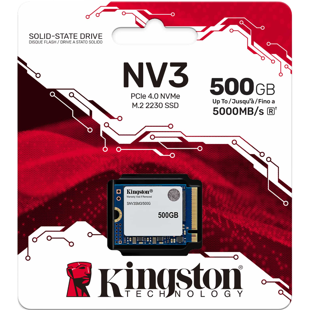 SSD Speicher 500GB Kingston NV3 (SNV3SM3/500G) - Foto 3
