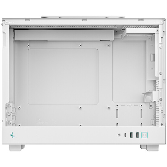 Gehäuse DeepCool CH160 Plus WH - R-CH160-WHNGM0-G - Foto 5