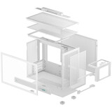 Gehäuse DeepCool CH160 Plus WH (R-CH160-WHNGM0-G)