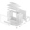 Gehäuse DeepCool CH160 Plus WH - R-CH160-WHNGM0-G - Foto 10