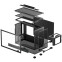Gehäuse DeepCool CH160 Plus Black - R-CH160-BKNGM0-G - Foto 10