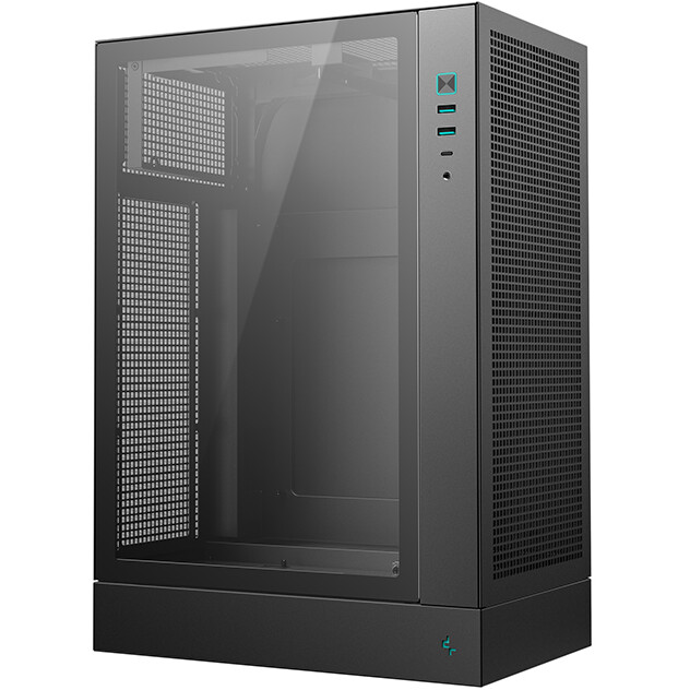 Gehäuse DeepCool CH170 Plus Black - R-CH170-BKNGM0-G - Foto 3