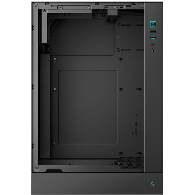 Gehäuse DeepCool CH170 Plus Black - R-CH170-BKNGM0-G - Foto 5