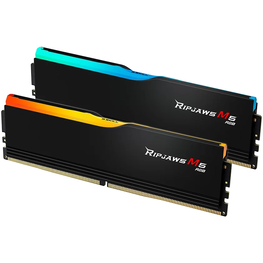 Arbeitsspeicher 32GB DDR5 6000MHz G.Skill Ripjaws M5 RGB (F5-6000J3636F16GX2-RM5RK) (2x16GB KIT)
