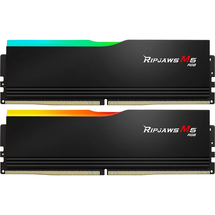 Arbeitsspeicher 32GB DDR5 6000MHz G.Skill Ripjaws M5 RGB (F5-6000J3636F16GX2-RM5RK) (2x16GB KIT) - Foto 2