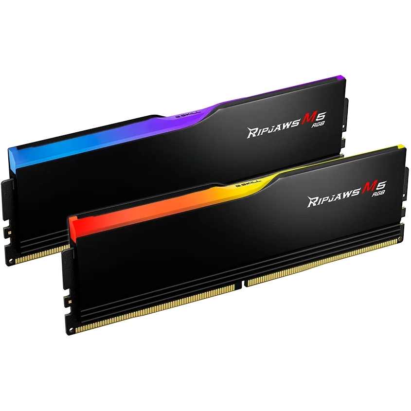 Arbeitsspeicher 32GB DDR5 6000MHz G.Skill Ripjaws M5 RGB (F5-6000J3636F16GX2-RM5RK) (2x16GB KIT) - Foto 3