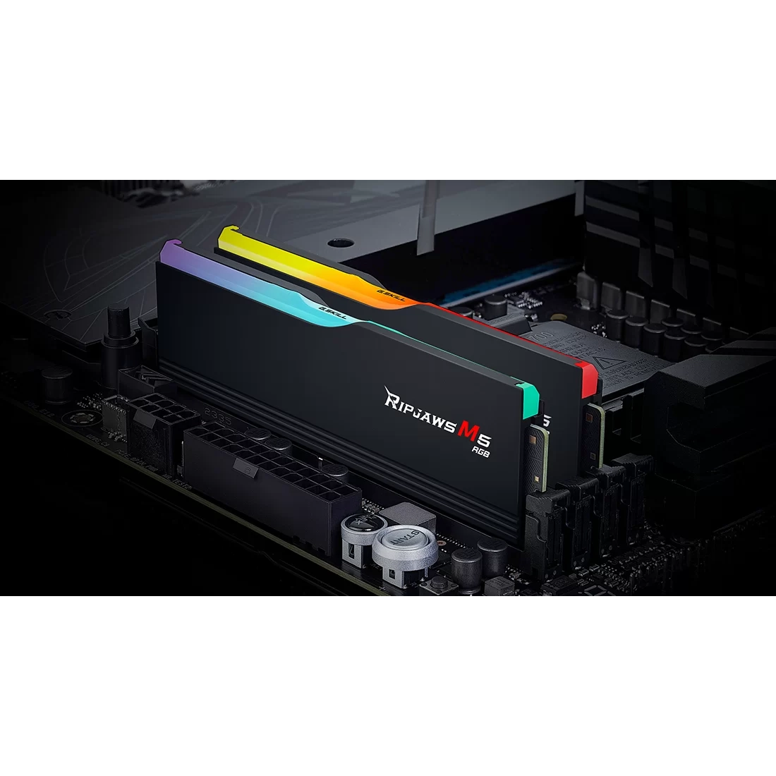 Arbeitsspeicher 32GB DDR5 6000MHz G.Skill Ripjaws M5 RGB (F5-6000J3636F16GX2-RM5RK) (2x16GB KIT) - Foto 4