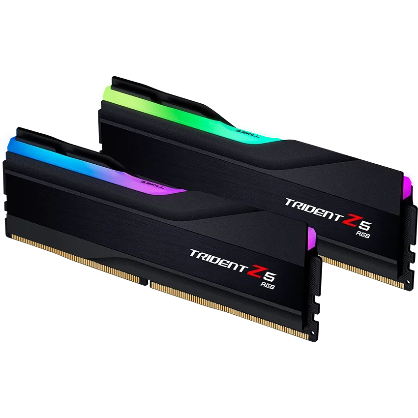Arbeitsspeicher 128GB DDR5 6000MHz G.Skill Trident Z5 RGB (F5-6000J3444F64GX2-TZ5RK) (2x64GB KIT)