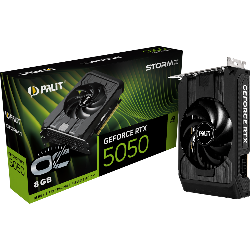 Grafikkarte NVIDIA GeForce RTX 5050 Palit StormX OC 8GB (NE65050T19P1-GB2070F) - Foto 9