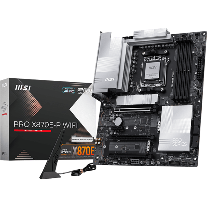 Mainboard MSI PRO X870E-P WIFI - Foto 5