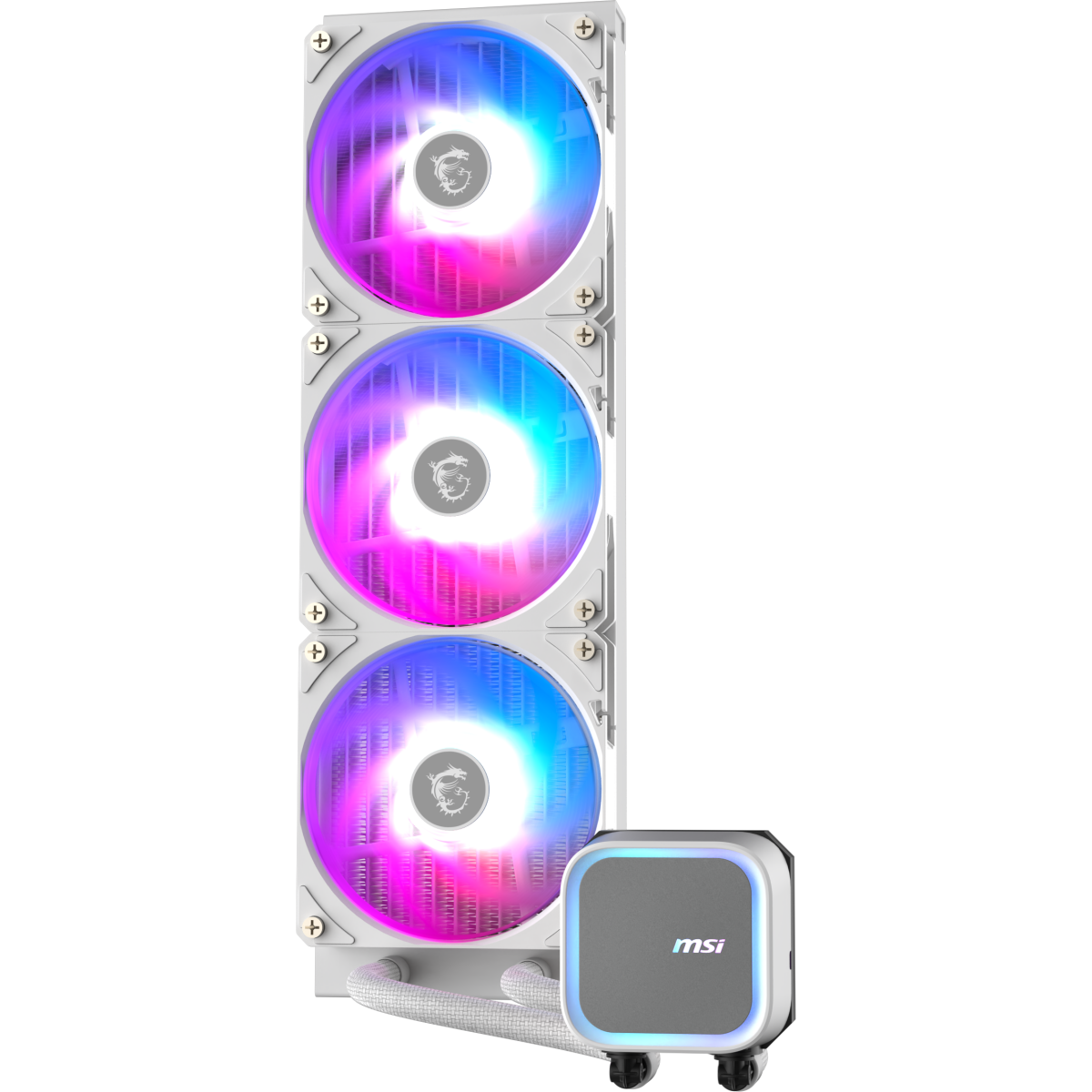 Wasserkühlungssystem MSI MAG CORELIQUID A13 360 WHITE - 306-7ZWDA21-L80 - Foto 2