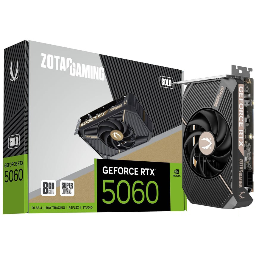 Grafikkarte NVIDIA GeForce RTX 5060 Zotac SOLO 8GB (ZT-B50600G-10L) - Foto 7