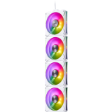 Gehäuselüfter ADATA XPG HURRICANE MAG 120 PWM ARGB White (4 pcs) (HURRICANEMAG120ARGBPWM4C-WHCWW)