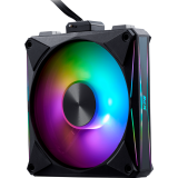 Gehäuselüfter ADATA XPG HURRICANE MAG 120 PWM ARGB Black (4 pcs) (HURRICANEMAG120ARGBPWM4C-BKCWW)