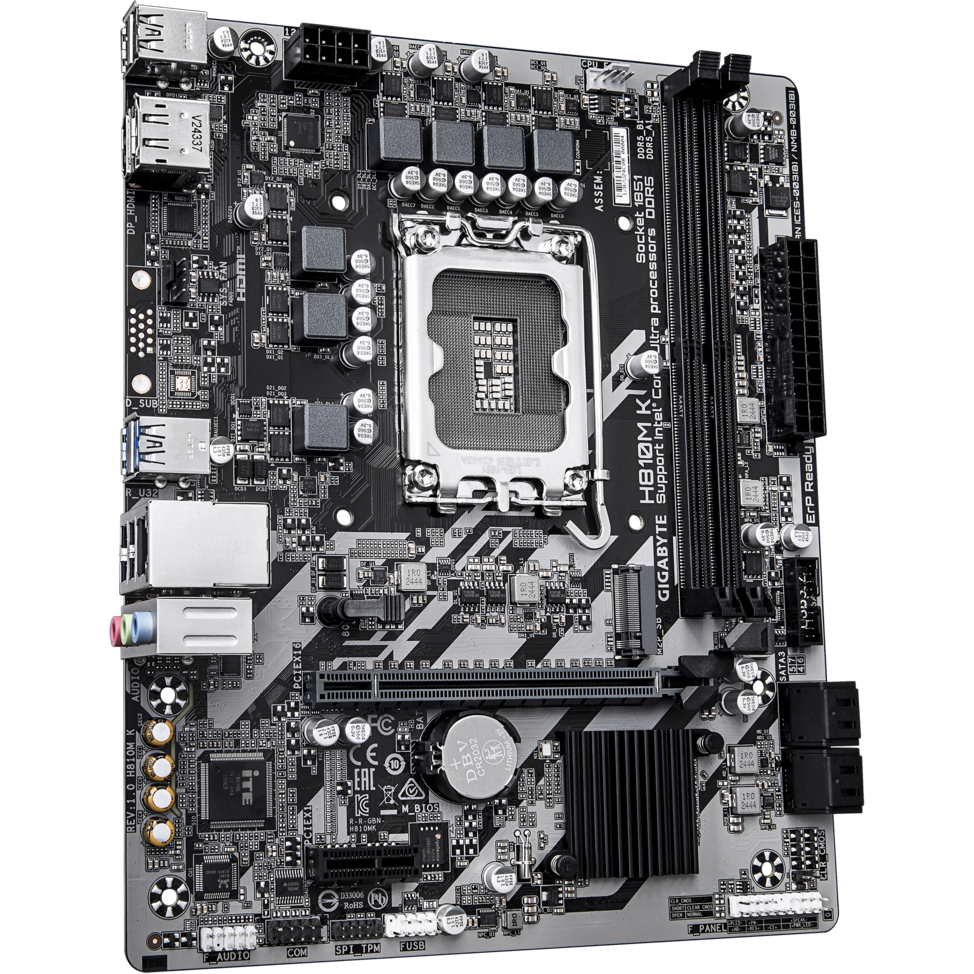 Motherboard Gigabyte H810M K - Foto 2